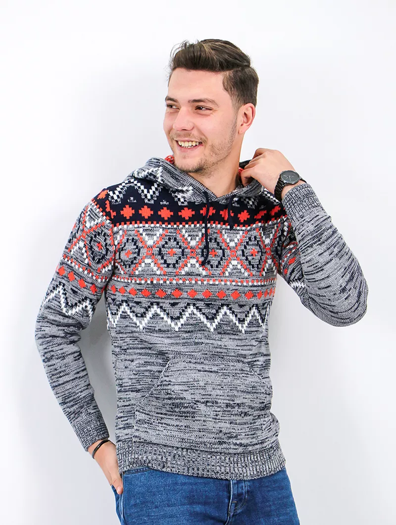 Pull à capuche